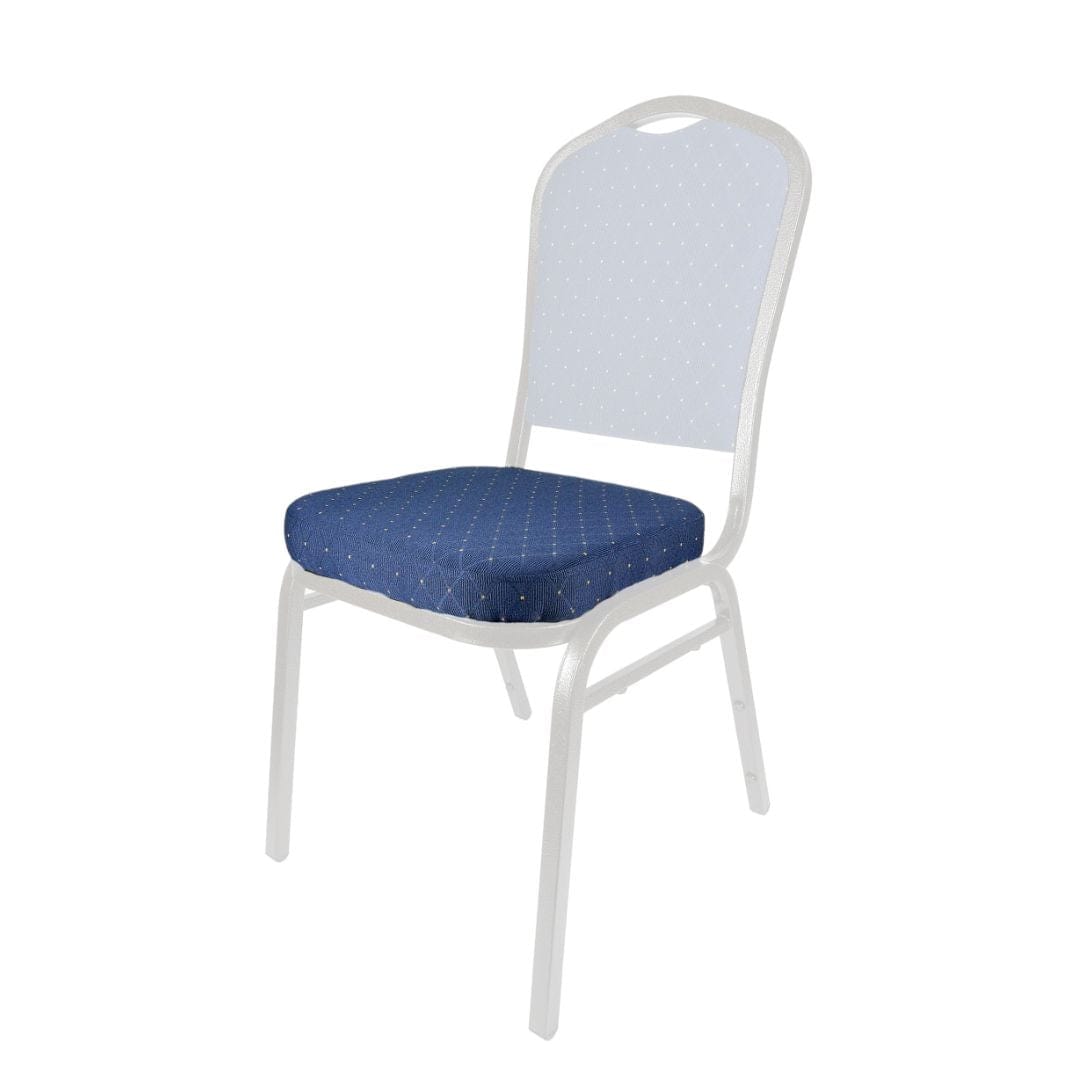 Chivari Navy Blue Fabric with Gold Dots 2.5