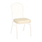 Chivari Ivory Vinyl Replacement 2.5" Cushion for Crown, Dome and Square Banquet Chairs CUSH-BNQ-IV-ZF