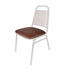 Chivari Brown Vinyl Replacement 1.5" Cushion for Trapezoid Banquet Chair CUSH-BNQ-TRP-BRV