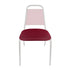 Chivari Burgundy Fabric Replacement 1.5" Cushion for Trapezoid Banquet Chair CUSH-BNQ-TRP-BUF-ZF