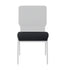 Chivari Black 18.5" Fabric Church Chair Seat Cushion Replacement CUSH-CH18STB-ZF