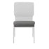 Chivari Gray 18.5" Fabric Church Chair Seat Cushion Replacement CUSH-CH18STGR-ZF