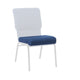 Chivari Indigo 18.5" Fabric Church Chair Seat Cushion Replacement CUSH-CH18STIM-ZF
