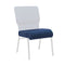 Chivari Cobalt Blue Fabric 20.5" Church Chair Replacement Seat Cushion CUSH-CH20STBL-ZF