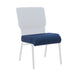 Chivari Cobalt Blue Fabric 20.5" Church Chair Replacement Seat Cushion CUSH-CH20STBL-ZF