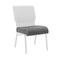 Chivari Gray Fabric 20.5" Church Chair Replacement Seat Cushion CUSH-CH20STGR-ZF