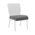 Chivari Gray Fabric 20.5" Church Chair Replacement Seat Cushion CUSH-CH20STGR-ZF