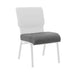Chivari Gray Fabric 20.5" Church Chair Replacement Seat Cushion CUSH-CH20STGR-ZF