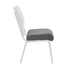 Chivari Gray Fabric 20.5" Church Chair Replacement Seat Cushion CUSH-CH20STGR-ZF