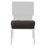 Chivari Walnut with White Dots Fabric 20.5" Church Chair Replacement Seat Cushion CUSH-CH20STWD-ZF