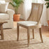Chivari White Fabric Cushion for Hampton Chair CUSH-HPTN-WHIF-ZG