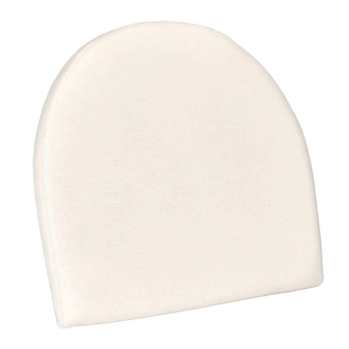 Chivari White Fabric Cushion for Hampton Chair CUSH-HPTN-WHIF-ZG