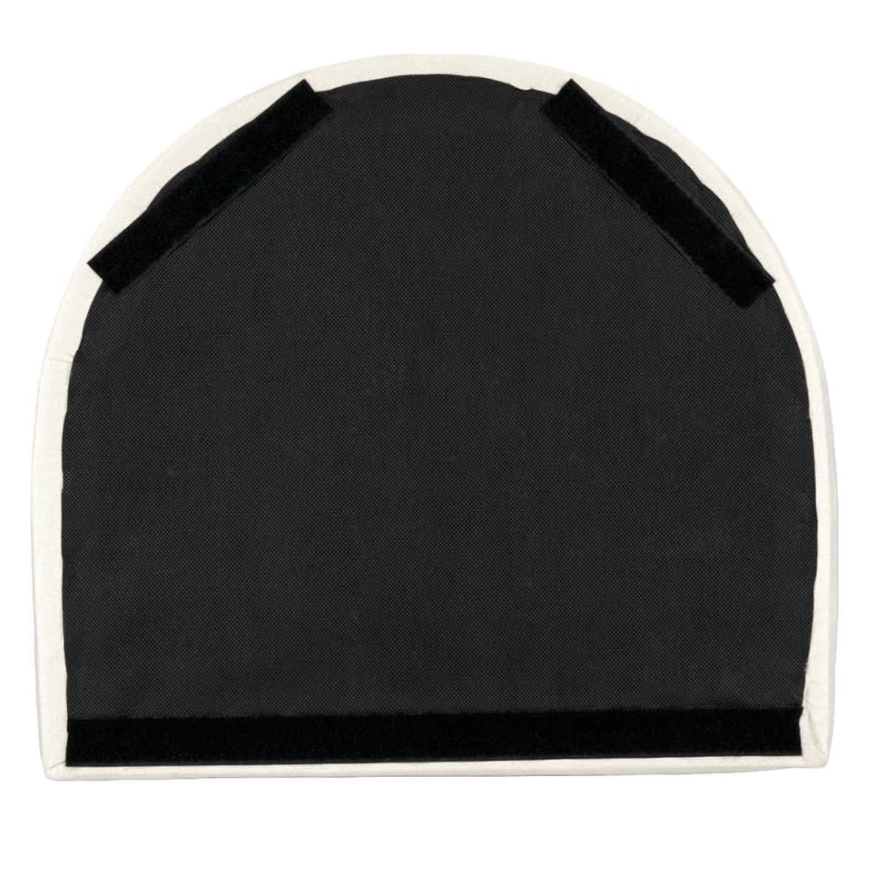 Chivari White Fabric Cushion for Hampton Chair CUSH-HPTN-WHIF-ZG