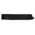 Chivari Black with Black Piping 2.5" Thick Chair Cushion - World's Best Cushions CUSHBST-BB-AX-T