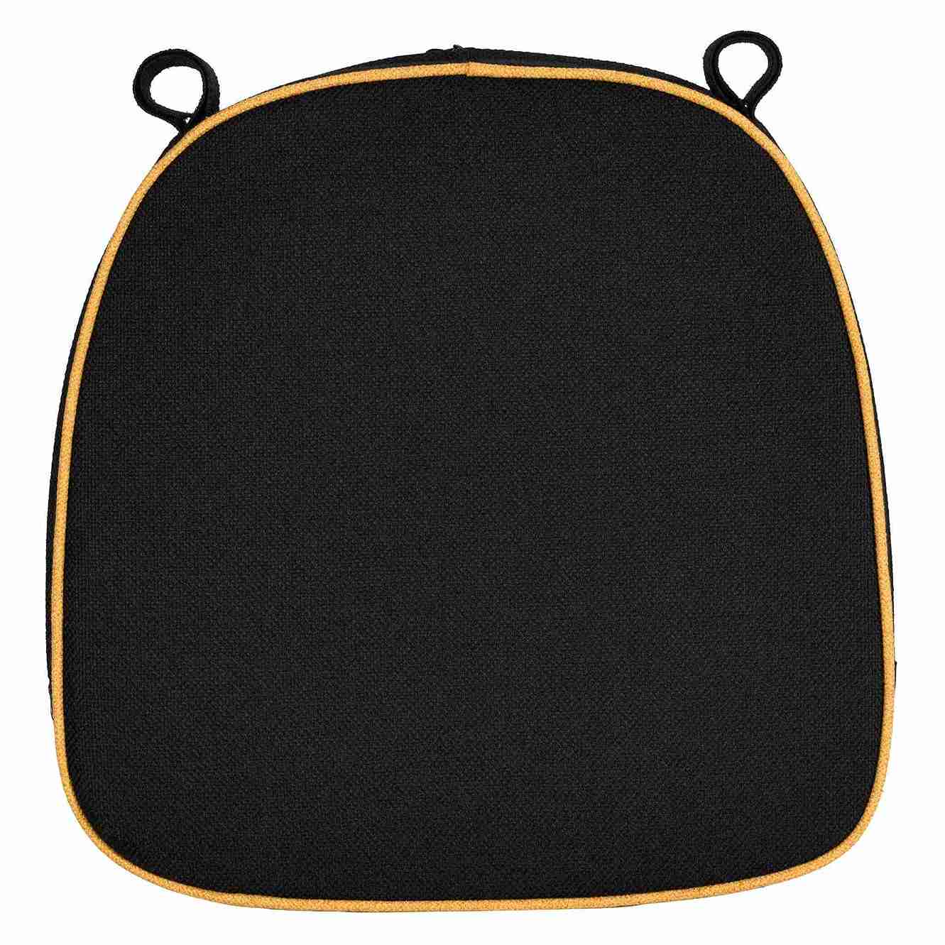 Chivari Black with Gold Piping 2.5