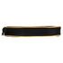 Chivari Black with Gold Piping 2.5" Thick Chair Cushion - World's Best Cushions CUSHBST-BG-AX-T