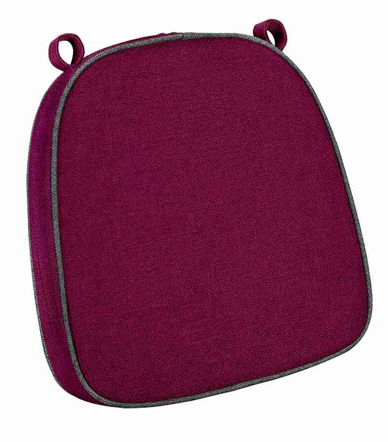 Chivari Burgundy with Dark Gray Piping 2.5