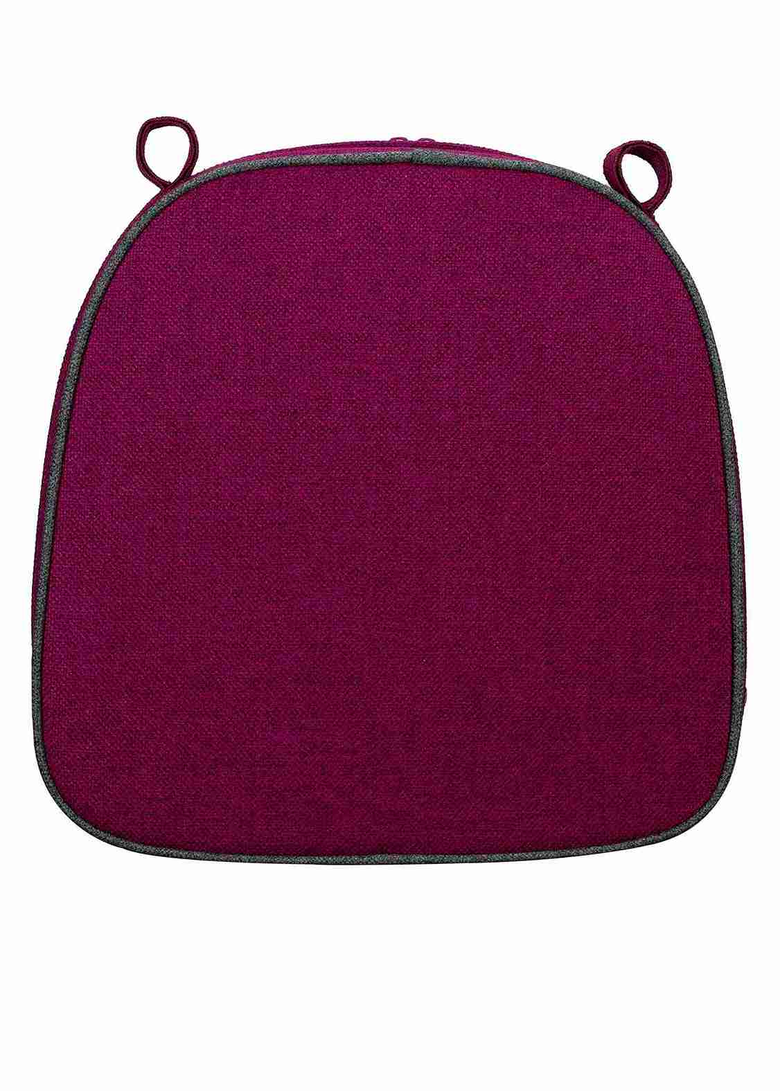 Chivari Burgundy with Dark Gray Piping 2.5