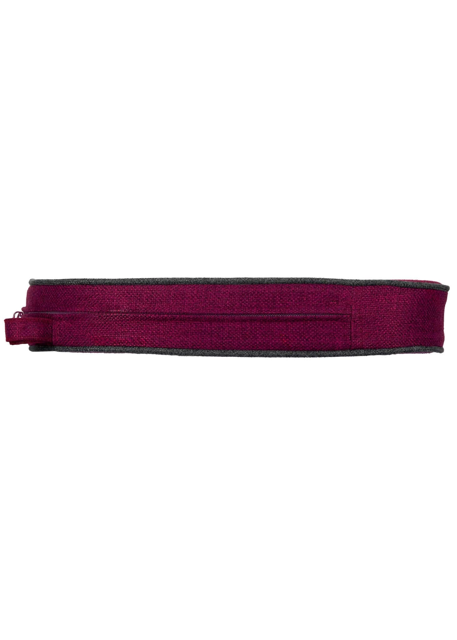 Chivari Burgundy with Dark Gray Piping 2.5