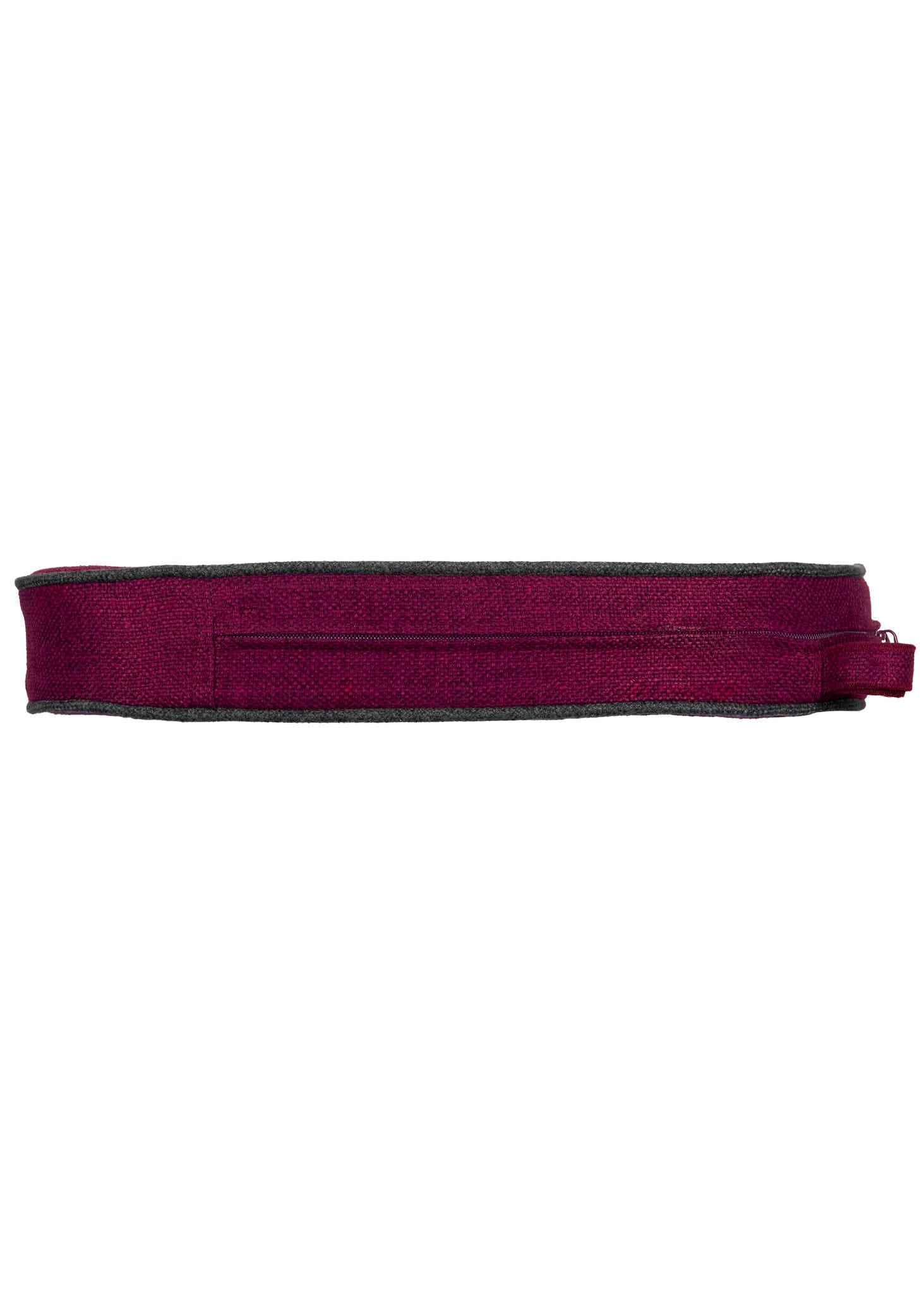 Chivari Burgundy with Dark Gray Piping 2.5