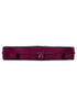 Chivari Burgundy with Dark Gray Piping 2.5" Thick Chair Cushion - World's Best Cushions CUSHBST-BGDGR-AX-T