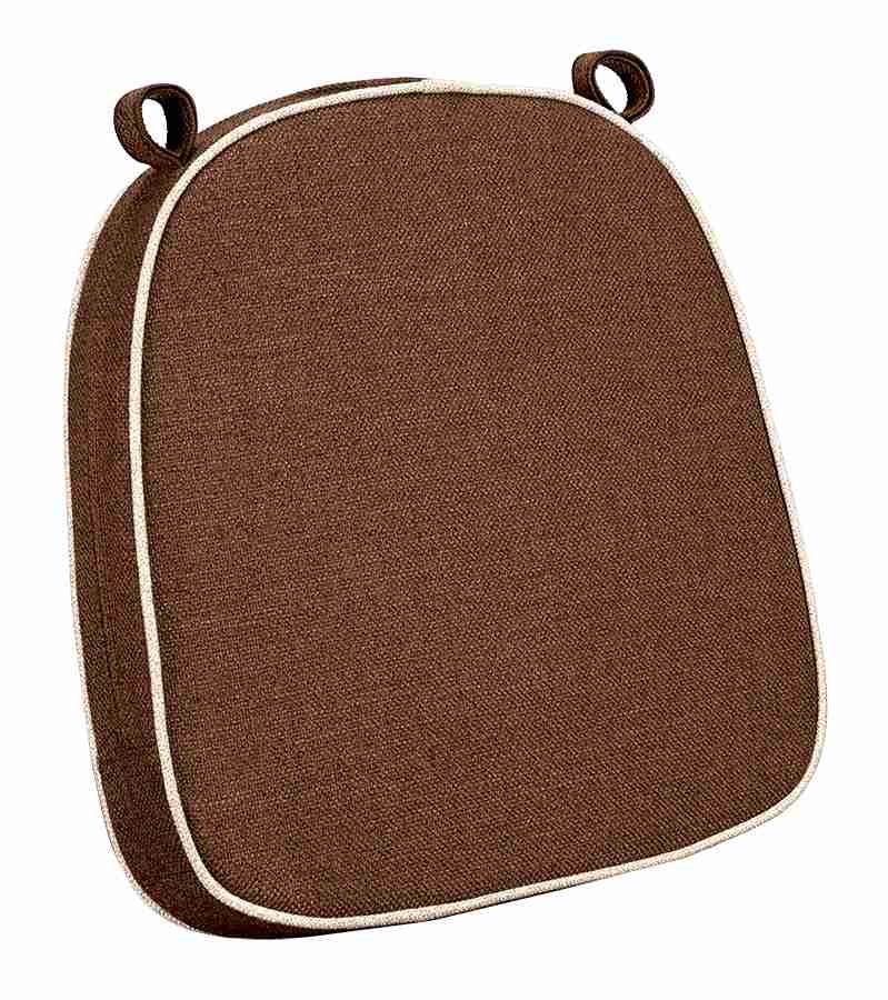 Chivari Dark Brown with Beige Piping 2.5