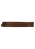 Chivari Dark Brown with Beige Piping 2.5" Thick Chair Cushion - World's Best Cushions CUSHBST-CBR-AX-T