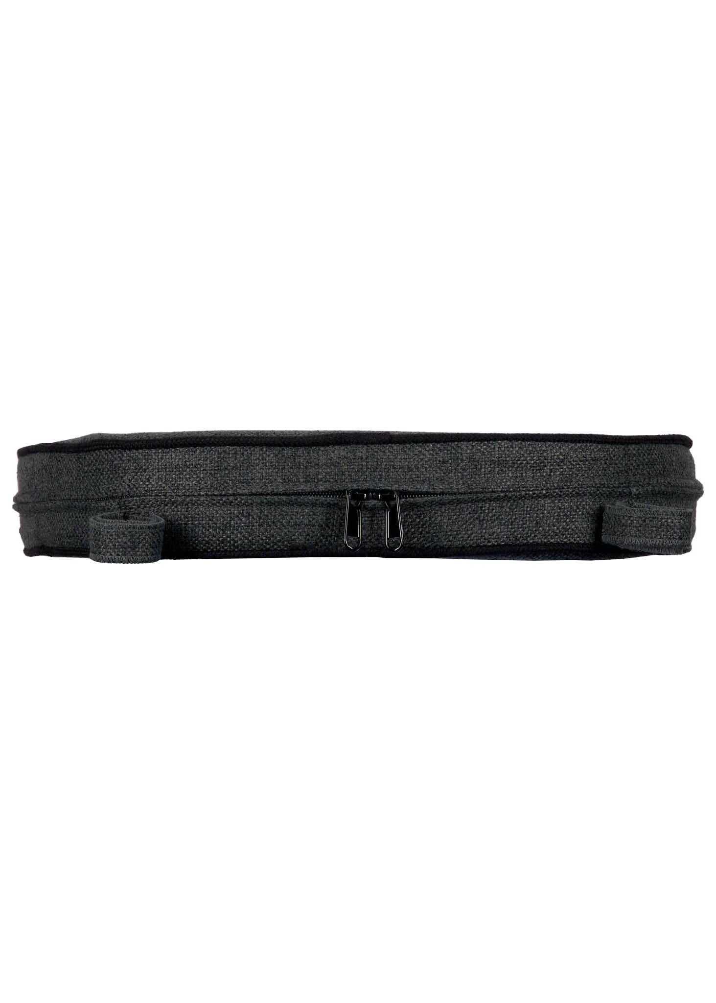 Chivari Dark Gray with Black Piping 2.5