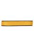 Chivari Gold with Black Piping 2.5" Thick Chair Cushion - World's Best Cushions CUSHBST-GB-AX-T
