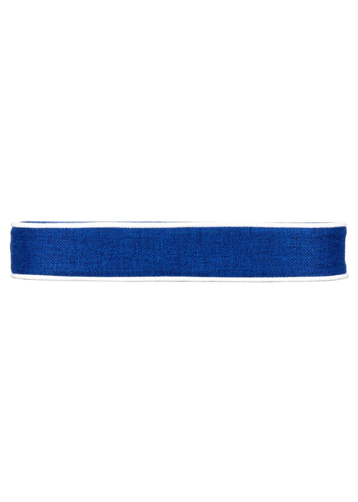 Chivari Navy Blue with White Piping 2.5