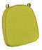 Olive with Olive Piping 2.5" Thick Chair Cushion - World's Best Cushions