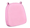 Chivari Pink with Pink Piping 2.5" Thick Chair Cushion - World's Best Cushions CUSHBST-PP-AX-T