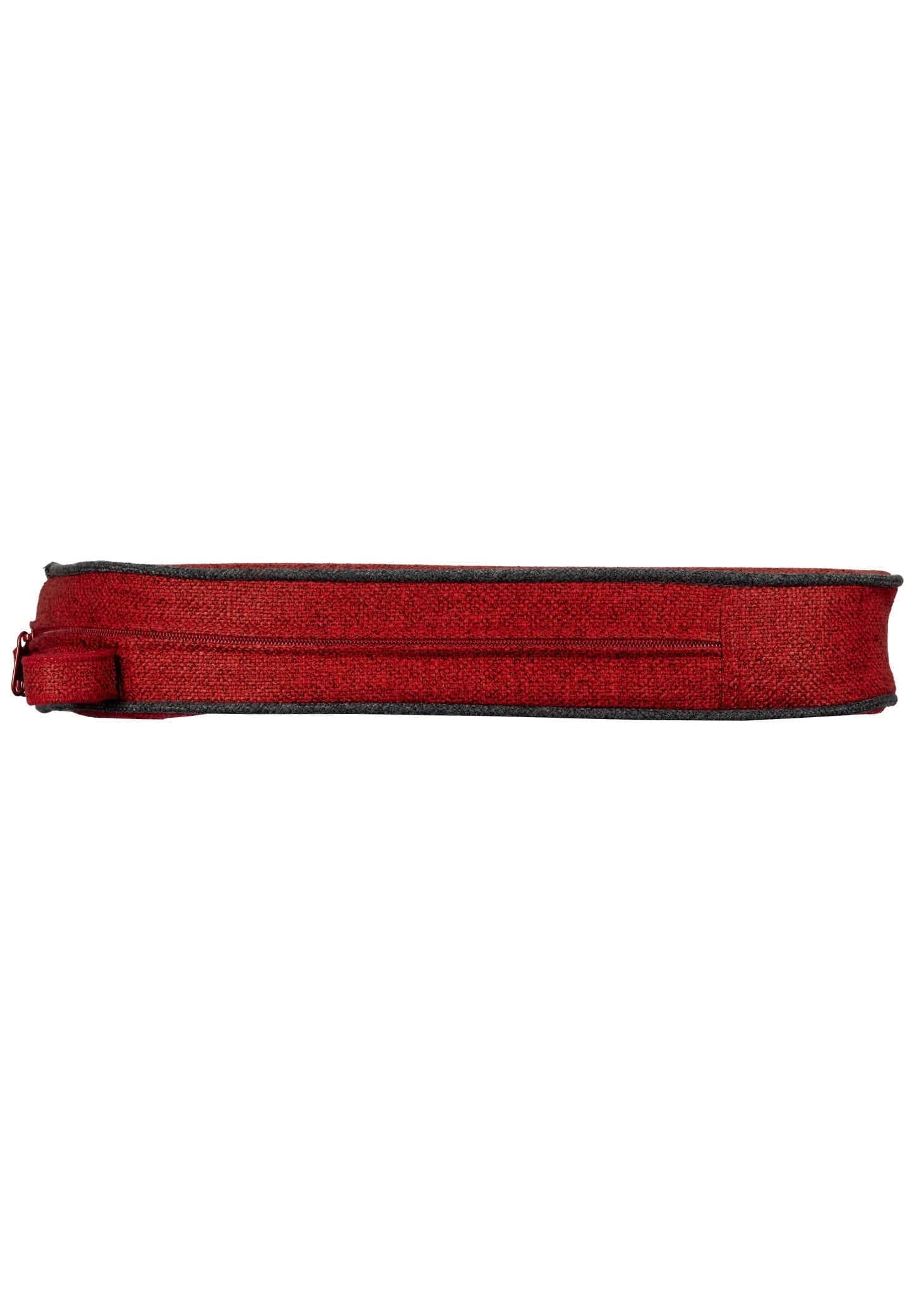Chivari Red with Dark Gray Piping 2.5