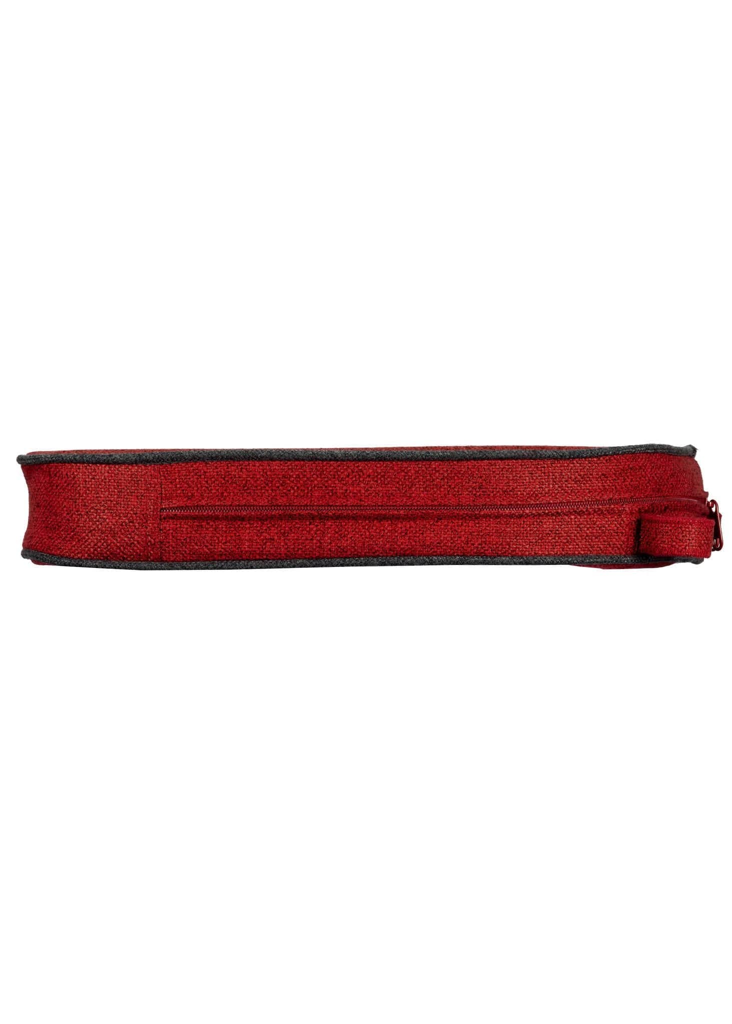 Chivari Red with Dark Gray Piping 2.5