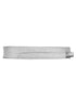 Chivari Silver with Silver Piping 2.5" Thick Chair Cushion - World's Best Cushions CUSHBST-SS-AX-T