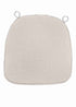 Chivari Tan with Tan Piping 2.5" Thick Chair Cushion - World's Best Cushions CUSHBST-TT-AX-T