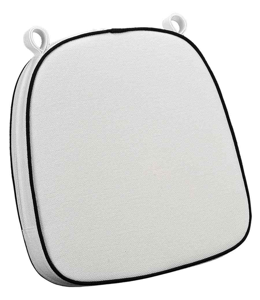 Chivari White with Black Piping 2.5