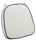 Chivari White with Black Piping 2.5" Thick Chair Cushion - World's Best Cushions CUSHBST-WB-AX-T