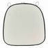 Chivari White with Black Piping 2.5" Thick Chair Cushion - World's Best Cushions CUSHBST-WB-AX-T
