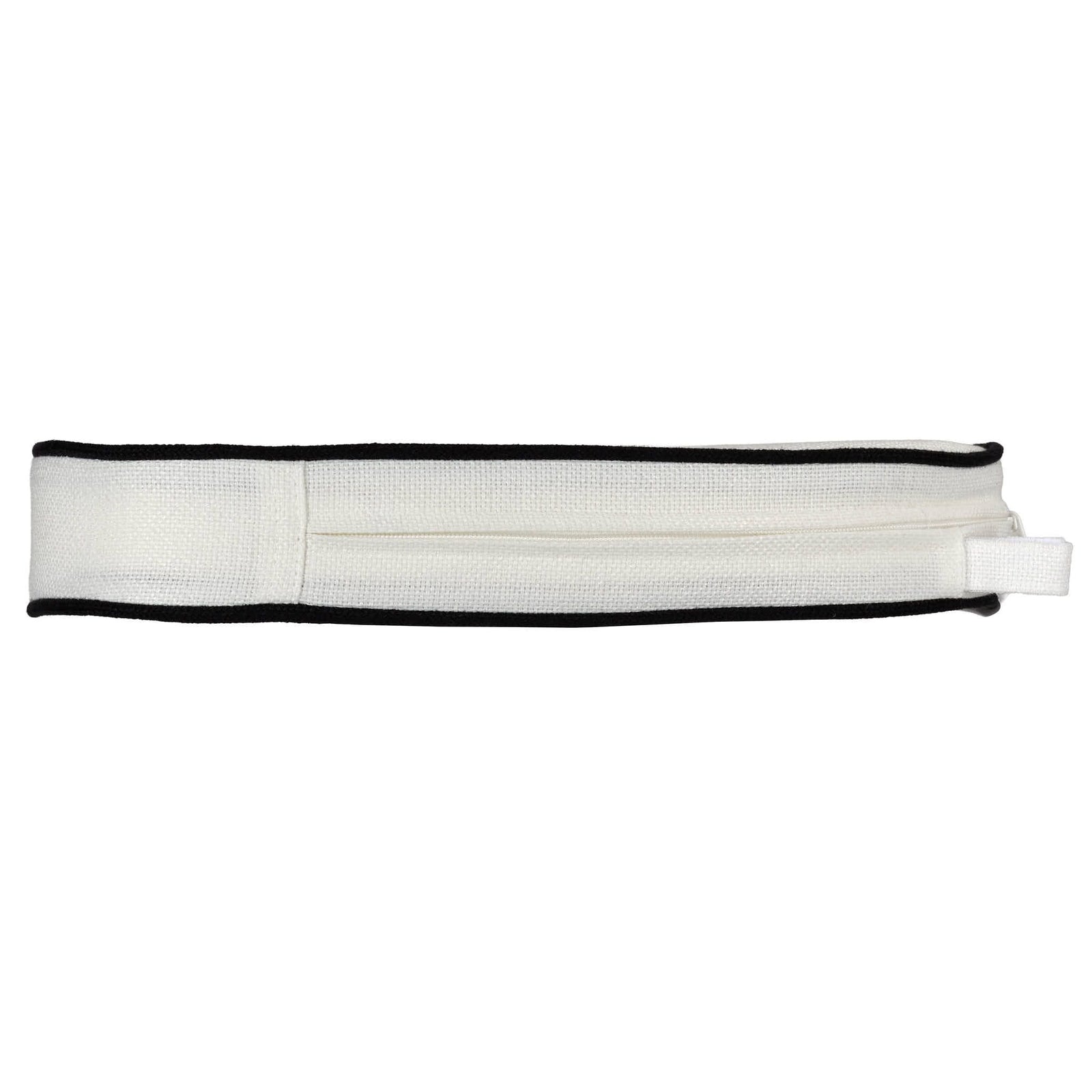 Chivari White with Black Piping 2.5