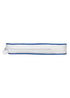 Chivari White with Royal BluePiping, 2.5" Thick Chair Cushion - World's Best Cushions CUSHBST-WBL-AX-T