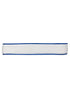Chivari White with Royal BluePiping, 2.5" Thick Chair Cushion - World's Best Cushions CUSHBST-WBL-AX-T