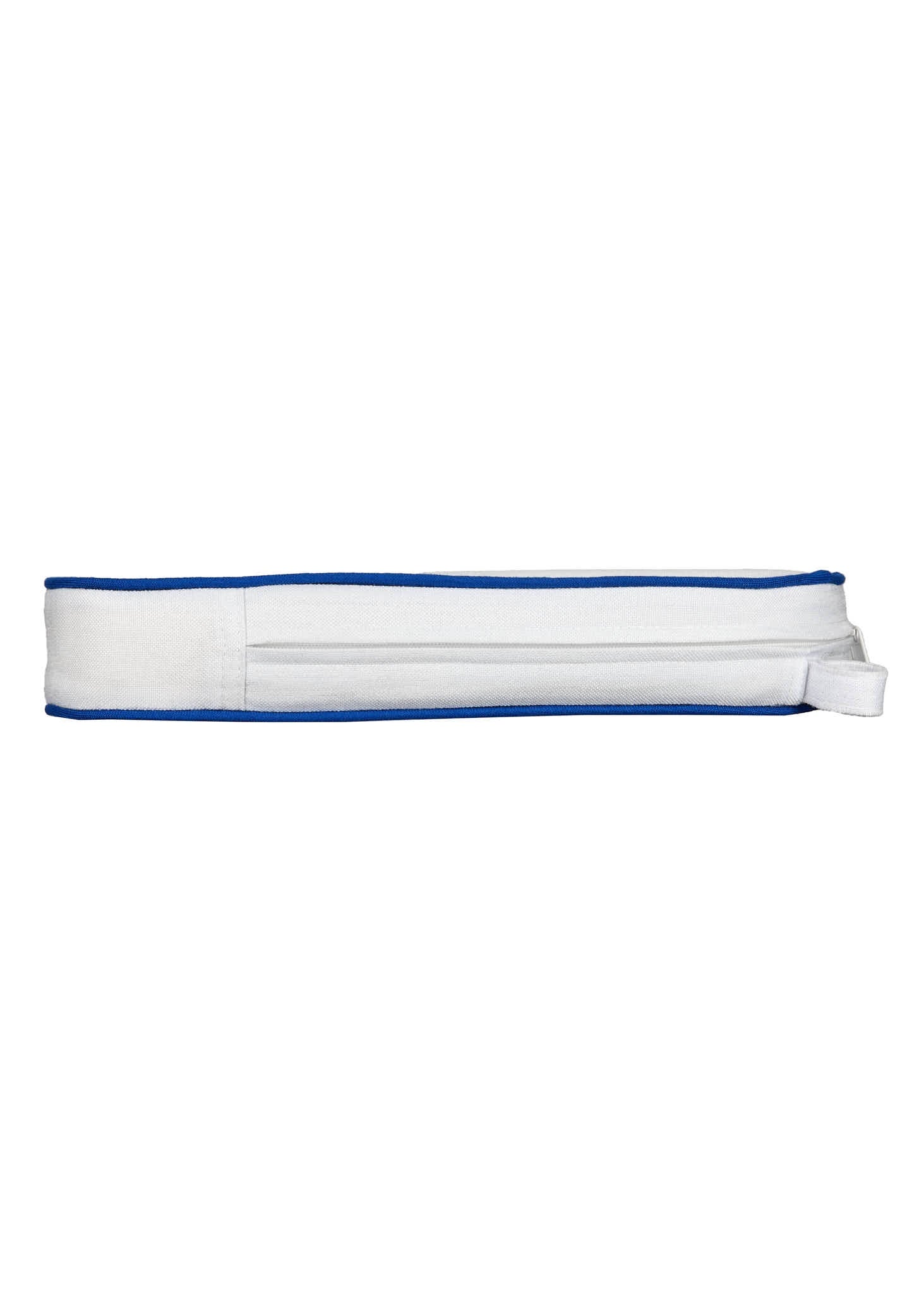 Chivari White with Royal BluePiping, 2.5