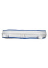 Chivari White with Royal BluePiping, 2.5" Thick Chair Cushion - World's Best Cushions CUSHBST-WBL-AX-T