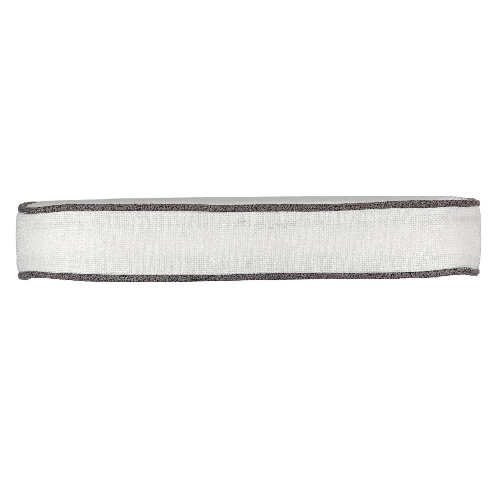 Chivari White with Gray Piping 2.5