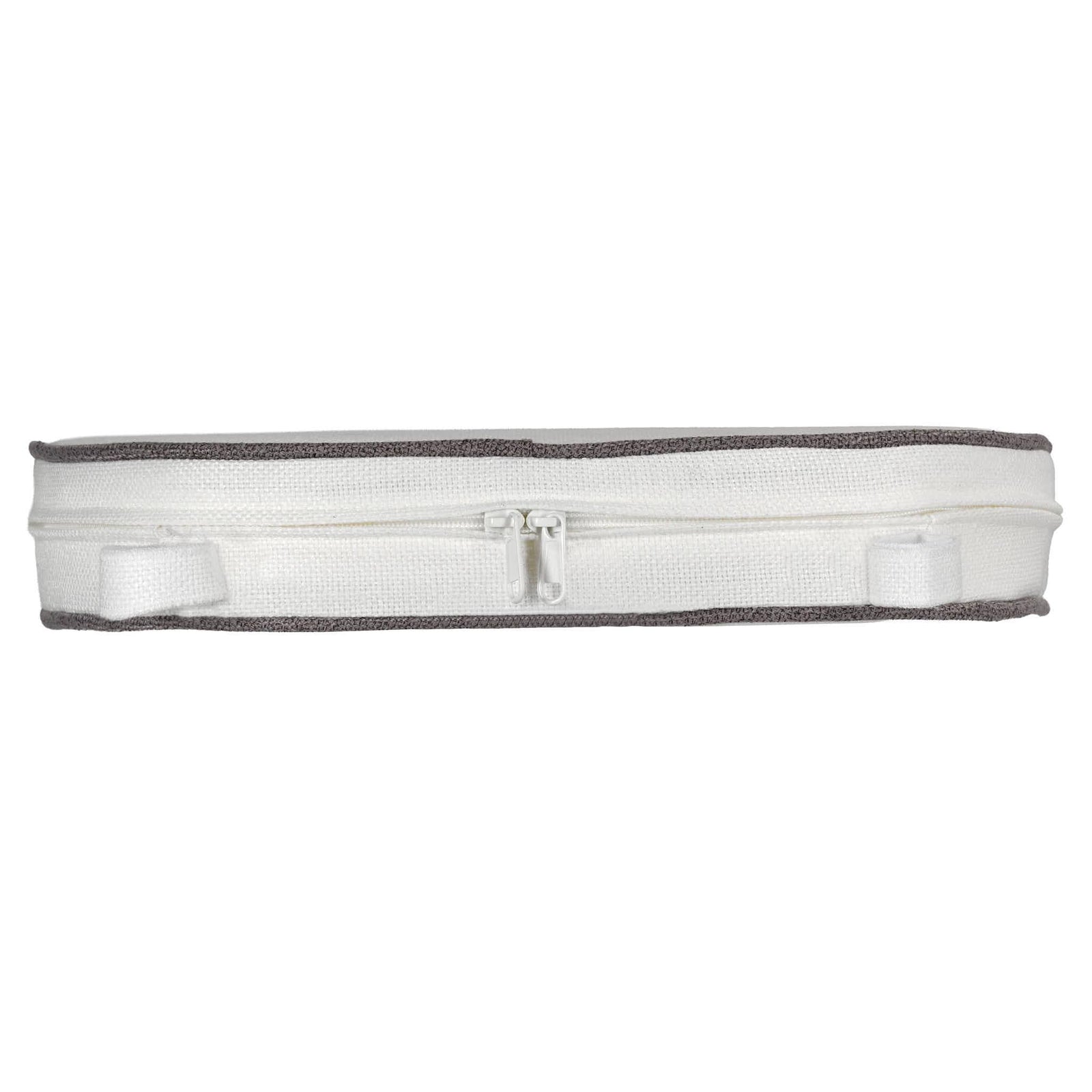 Chivari White with Gray Piping 2.5