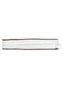 Chivari White with Light Brown Piping 2.5" Thick Chair Cushion - World's Best Cushions CUSHBST-WTP-AX-T