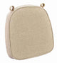 Chivari Beige 2" Thick Chair Cushion - World's Best Cushions CUSHBST2-BE-AX