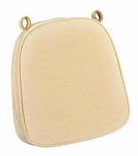 Ivory 2" Thick Chair Cushion - World's Best Cushions