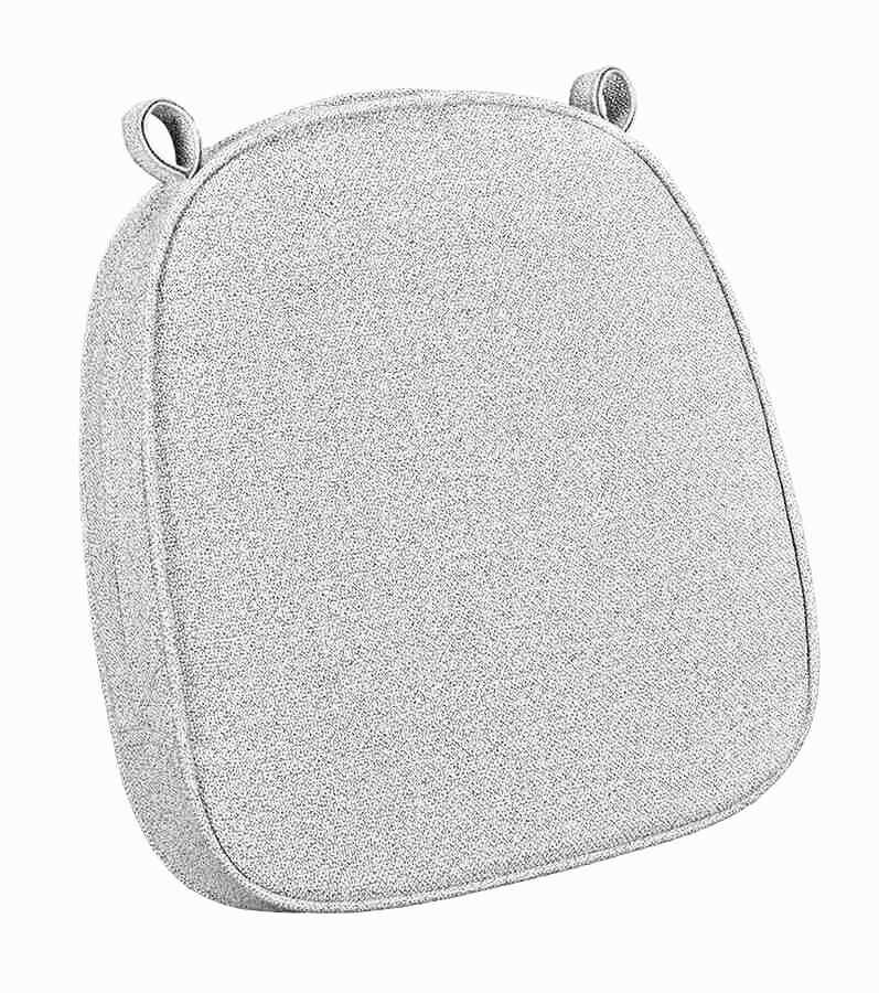 Chivari Silver 2" Thick Chair Cushion - World's Best Cushions CUSHBST2-S-AX